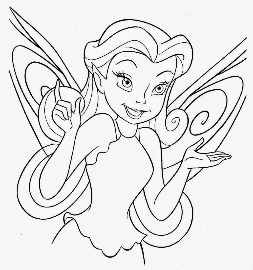 Coloring Pages Tinkerbell Coloring Pages and Clip Art Free and Printable