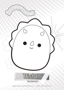 Squishmallows Tristan Coloring Pages. in 2021 Coloring pages, Writing