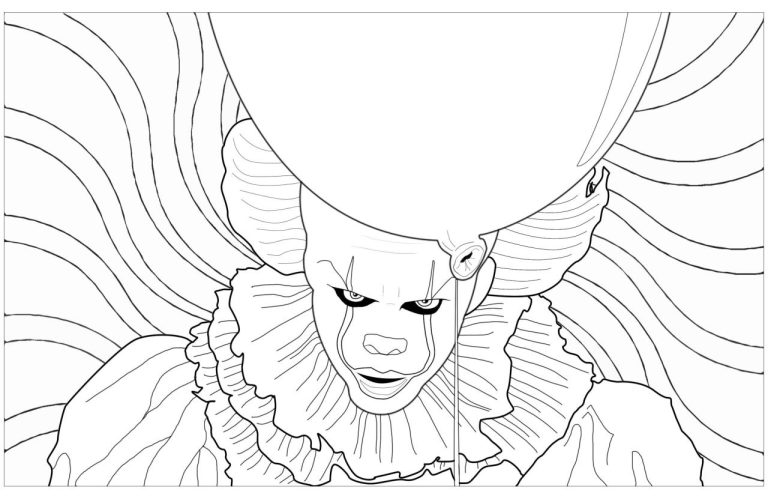 Pennywise Color Pages