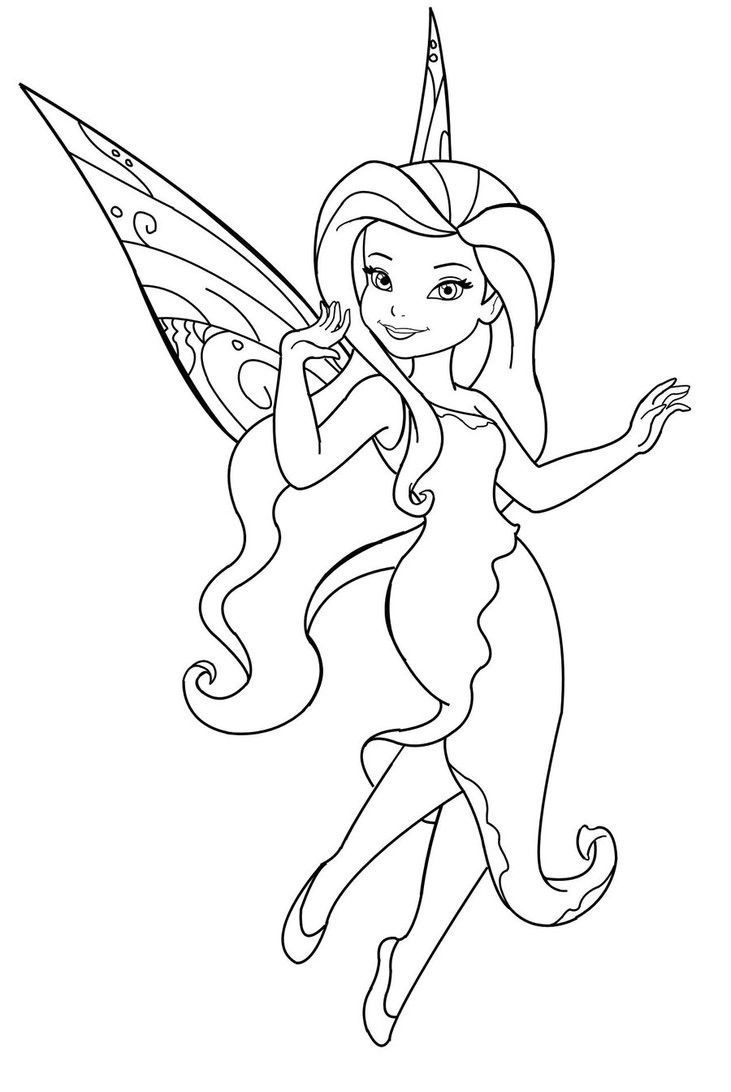 Fairy Coloring Pages Pdf