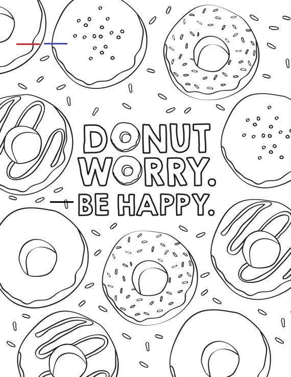 coloringsheets Birthday coloring pages, Donut coloring page, Quote