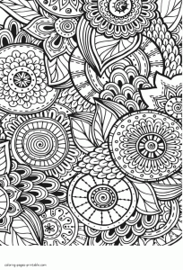 Coloring Pages For Adults Abstract Abstract Coloring Page for Adults