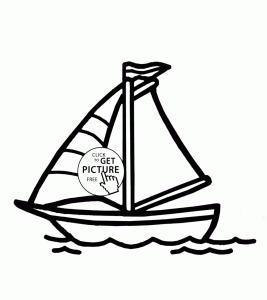 Download 41+ Boat Sailing Ship For Kids Transportation Coloring Pages