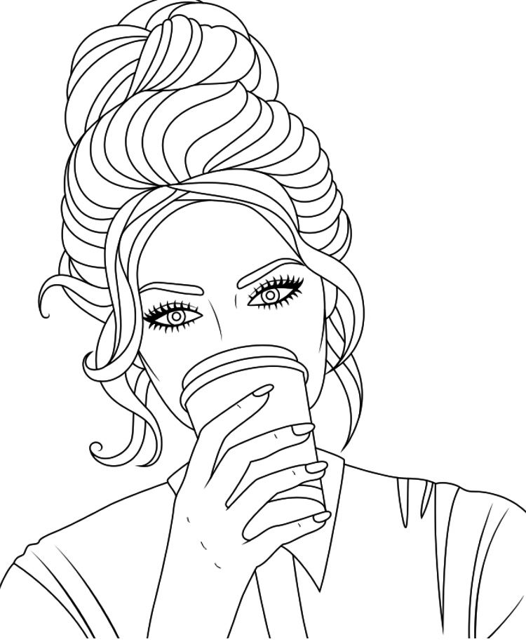 Coloring Pages Of Person