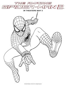 SpiderMan 2 Spiderman coloring, Spider coloring page, Avengers
