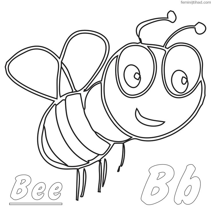 Bumblebee Coloring Pages PDF Free Bee coloring