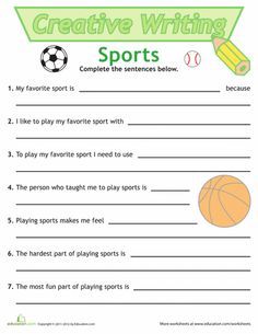 Physical Education Worksheets For Kindergarten