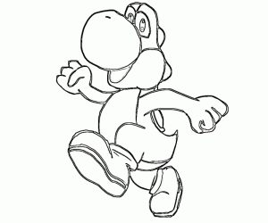 Yoshi Egg Coloring Pages at Free printable colorings