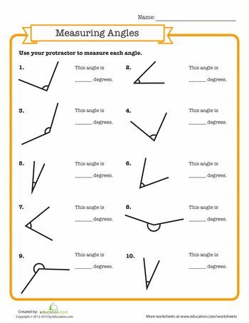 Grade 7 Lines And Angles Worksheet Pdf