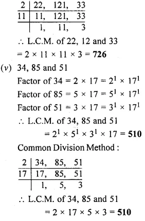 Hcf And Lcm Worksheets For Grade 6 With Answers