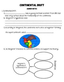 Plate Tectonics Worksheet 6th Grade Pdf