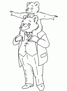 Little Bear Coloring Pages lots to choose from (con imágenes)