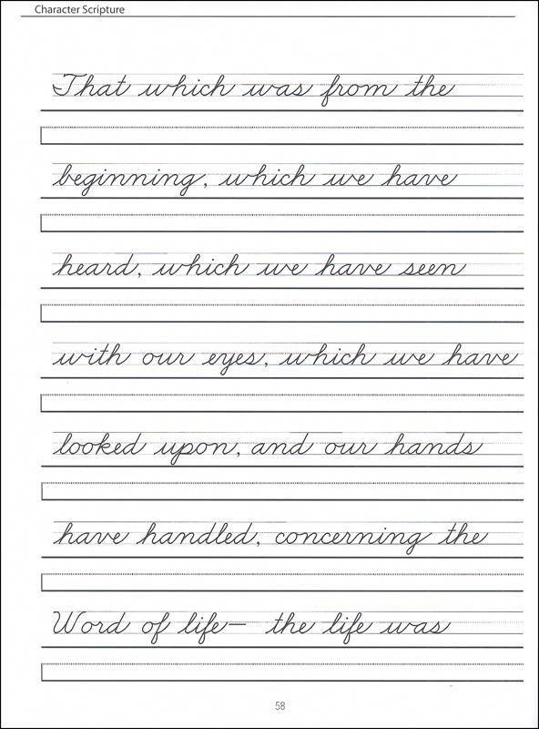Beginner Cursive Handwriting Practice Pdf