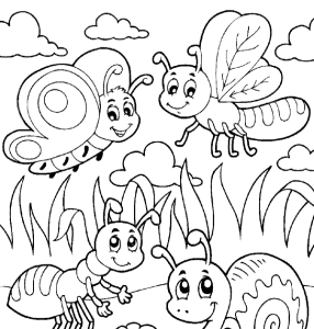 20 Insect Coloring Pages Pdf Printable Coloring Pages
