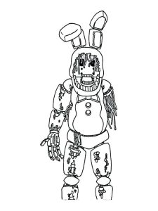 Various Five Nights at Freddy’s Coloring Pages to Your Kids Free