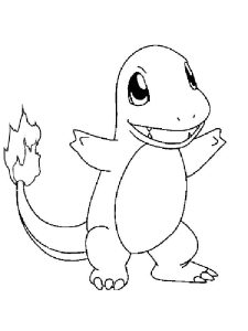 Charmander coloring pages. Free Printable Charmander coloring pages.