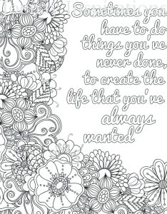 Quote Coloring Pages Gallery Whitesbelfast