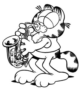 Garfield free to color for kids Garfield Kids Coloring Pages