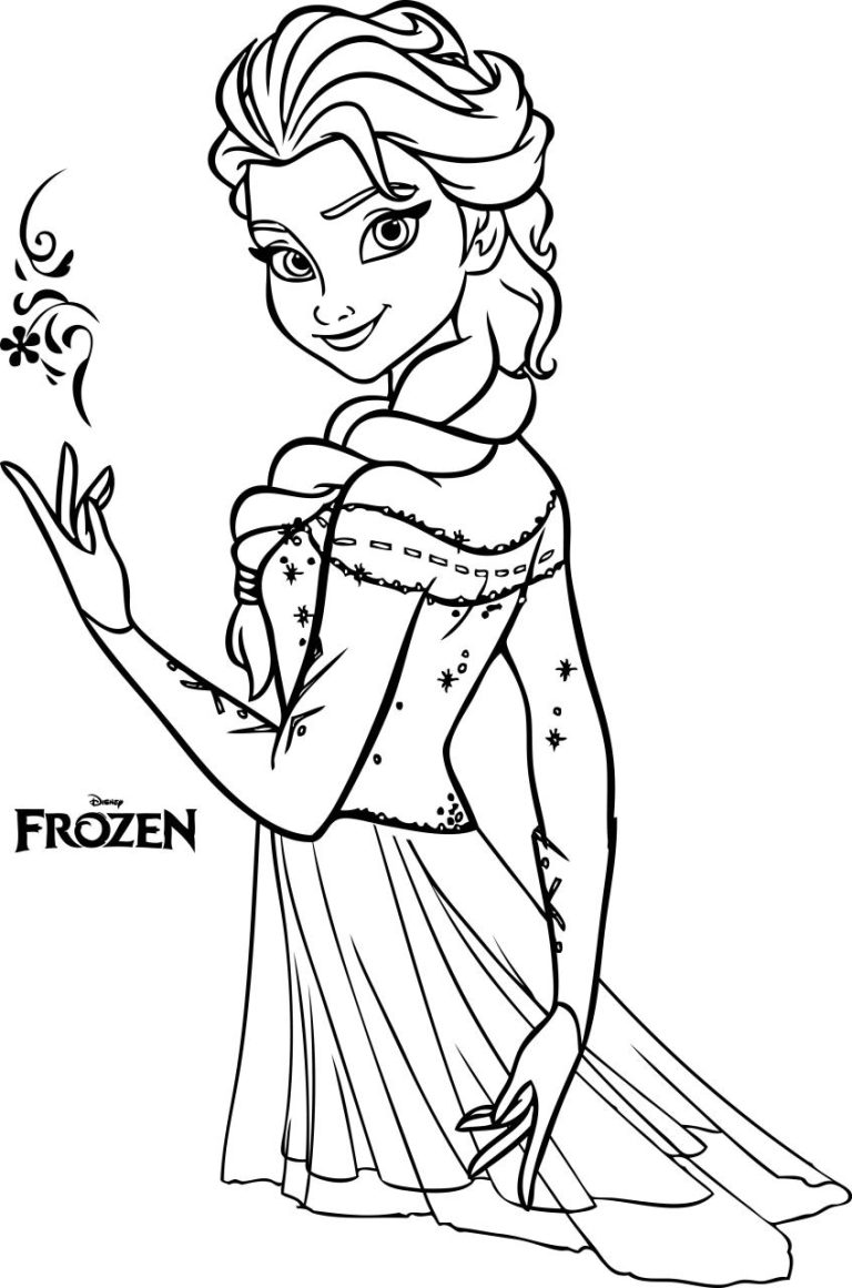 Coloring Pages For Elsa