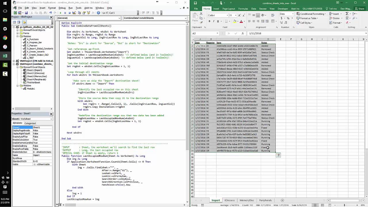 Combine Multiple Excel Files Into One Worksheet Worksheets Free Download