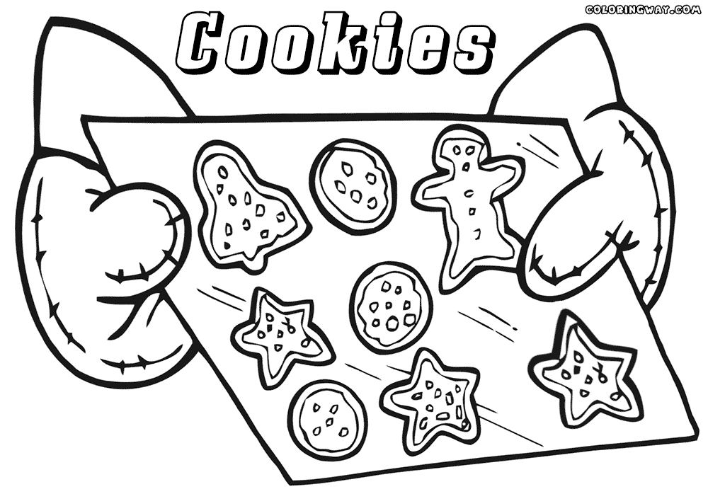 Cookies coloring pages Coloring pages to download and print