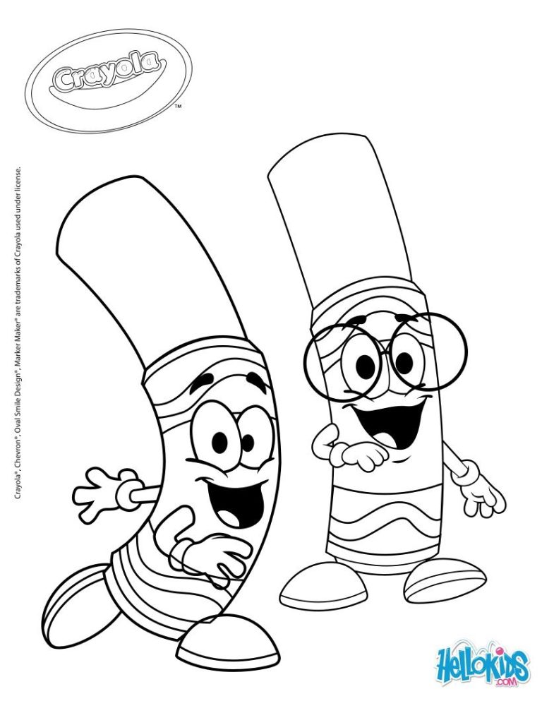 Crayola Free Coloring Pages