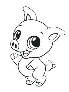 Cute Animal Coloring Pages at Free printable