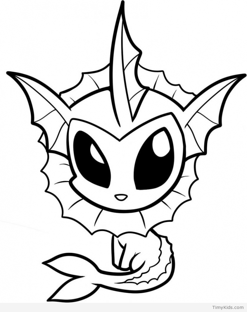 Cute Pokemon Coloring Pages at Free printable