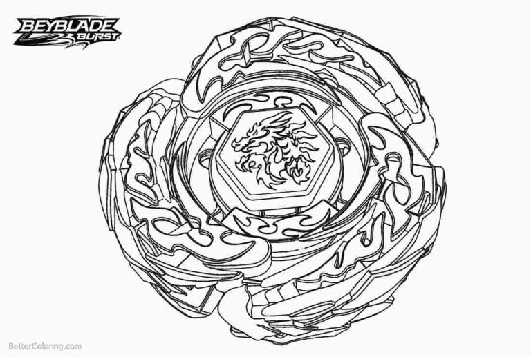 Beyblade Coloring Book