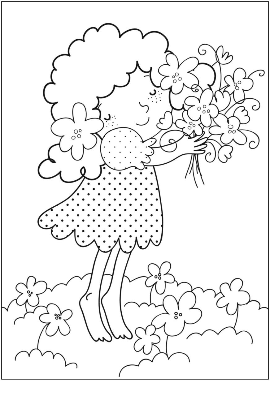 Coloring Pages Free Printable Flowers