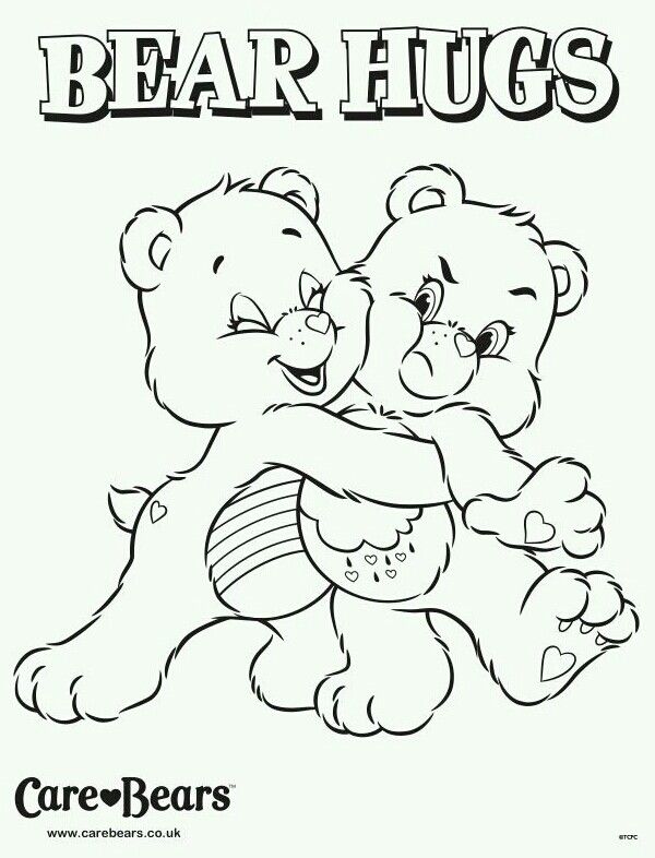 Grumpy Care Bear Coloring Pages