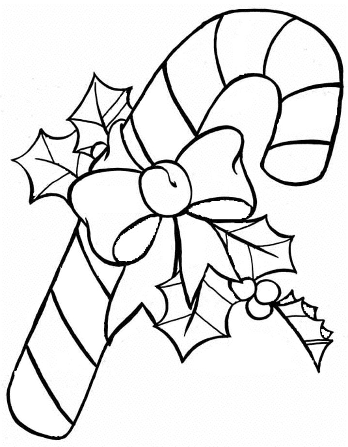 Easy Cute Christmas Coloring Pages