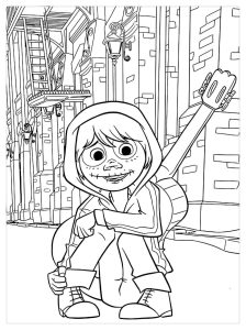 Pin by FunCraft DIY on COLORING PAGES COCO Disney coloring pages