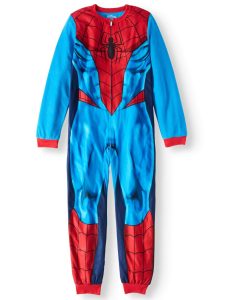 SpiderMan SpiderMan Boys' Onesie Pajama Sleeper (Little Boy & Big