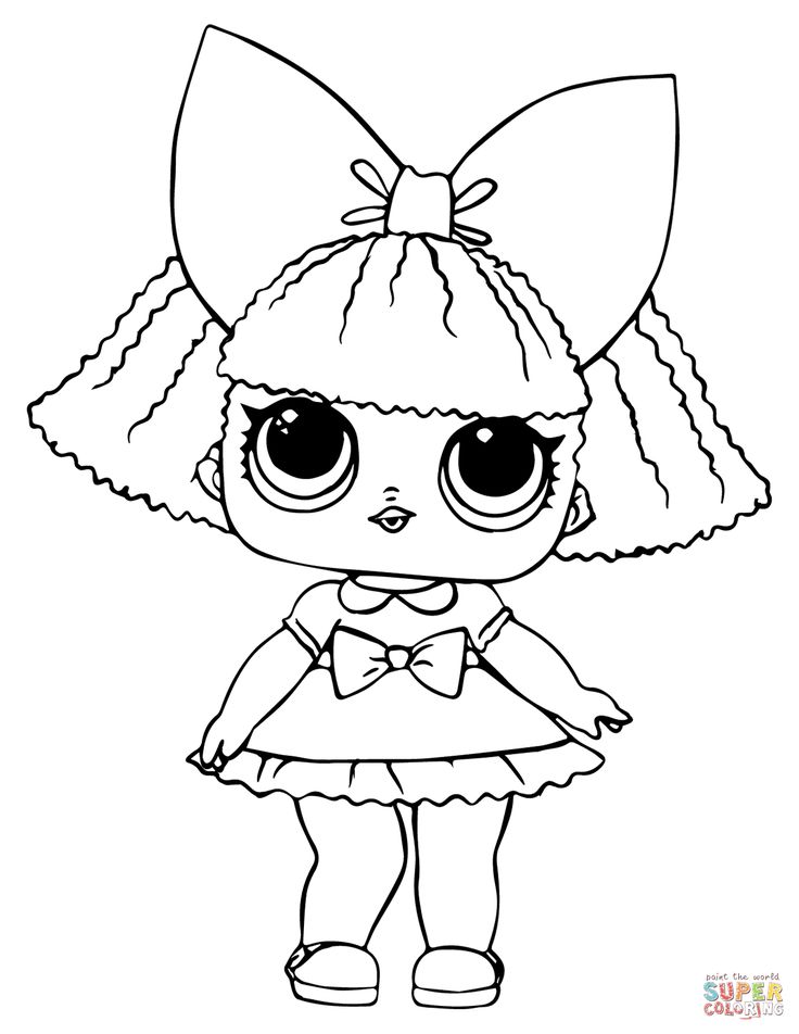 Super Coloring Pages Lol Dolls