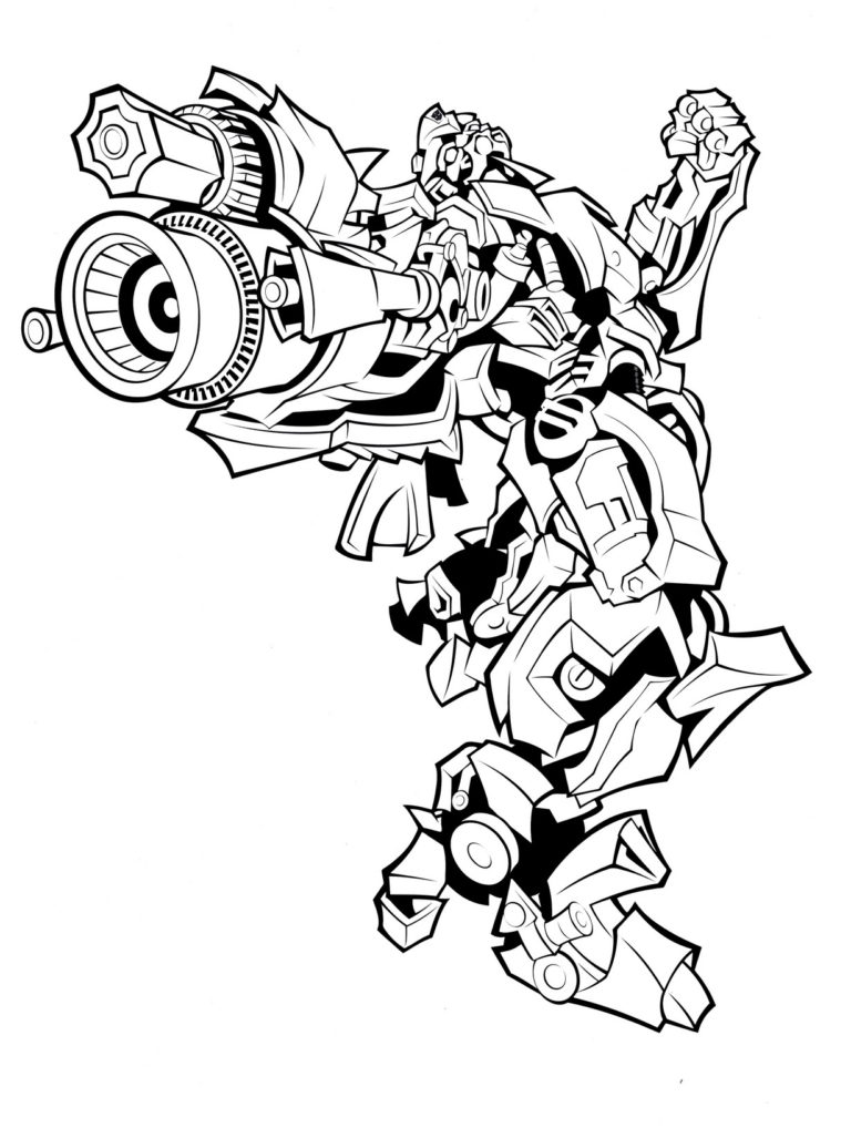 Bumblebee Coloring Pages Printable