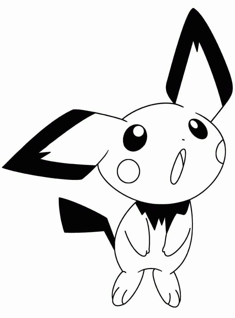 Cute Baby Pokemon Coloring Pages
