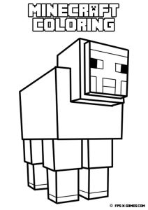 Pin on Minecraft Coloring Pages