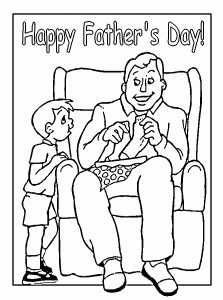 Free Coloring Pages Fathers Day Coloring Pages, Free Father's Day