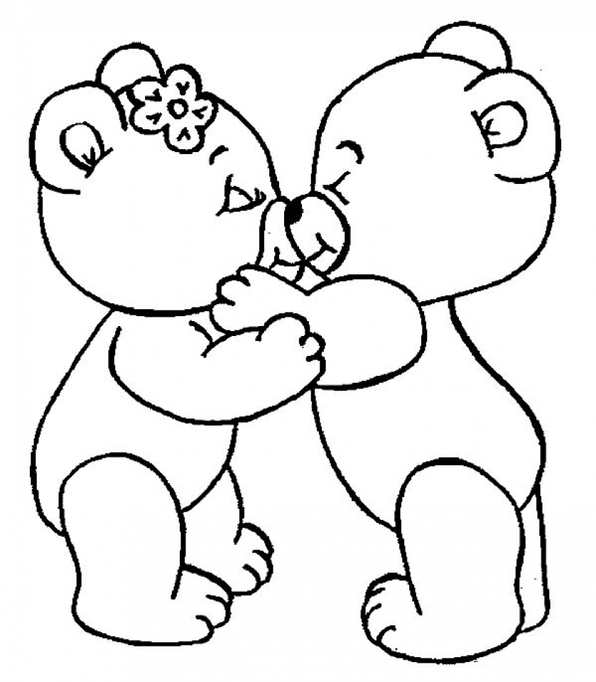 Get This Free Picture of I Love You Coloring Pages prmlr