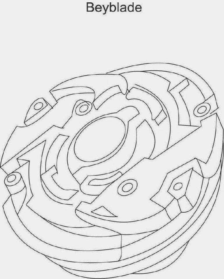 Beyblade Coloring Pages Galaxy Pegasus
