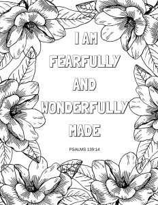 Bible Verse Coloring Pages Free Printable Printable Bible