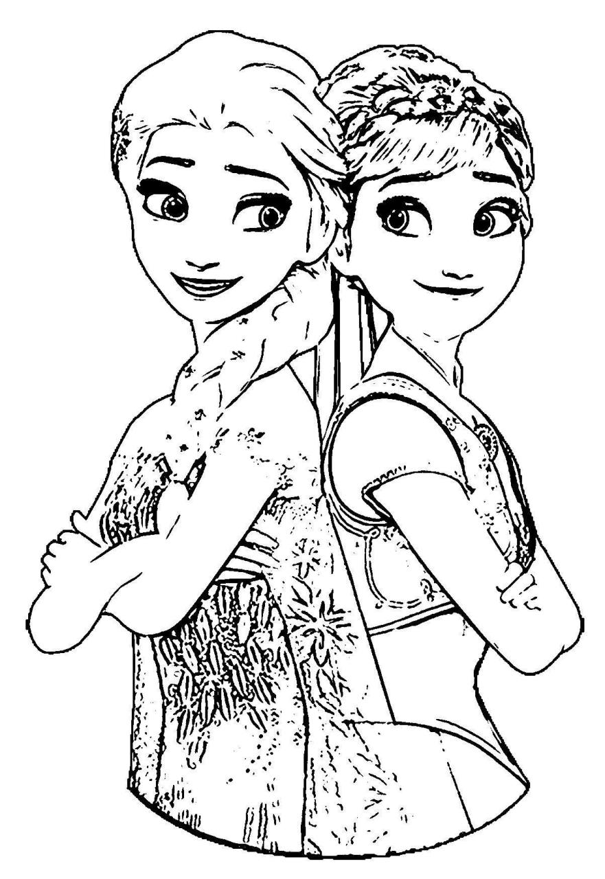 Frozen Fever Elsa Coloring Pages at GetDrawings Free download