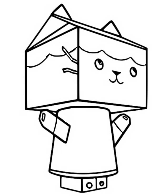 Coloring page Gabby's Dollhouse Baby Box 5