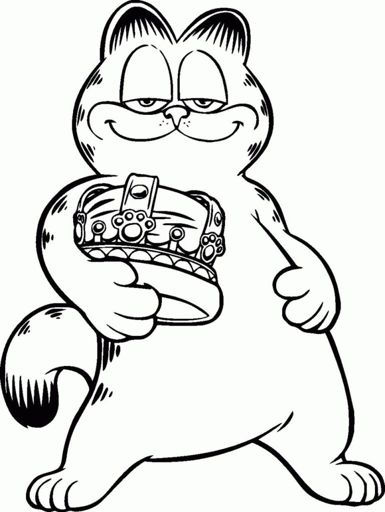 Coloring Pages Garfield