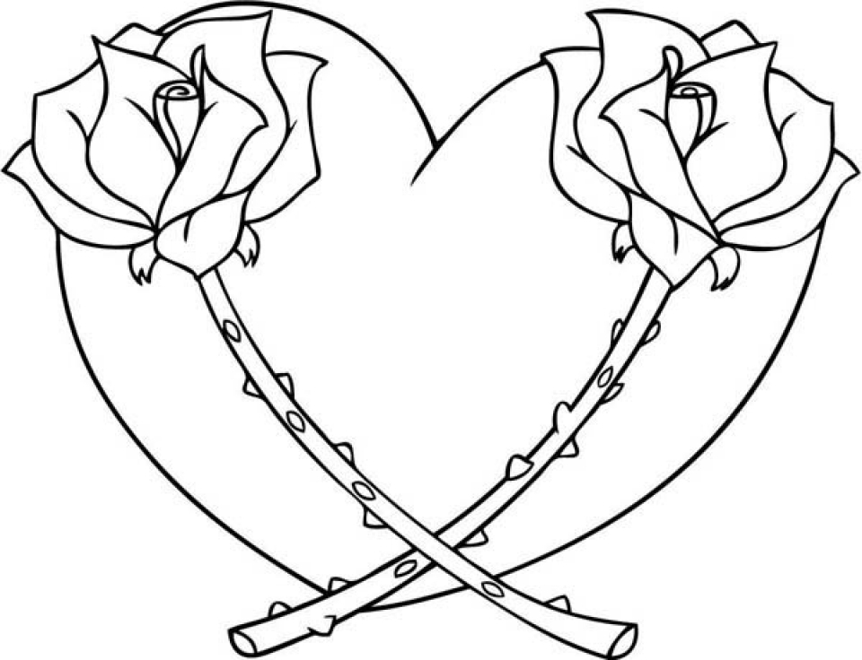 20+ Free Printable Hearts Coloring Pages