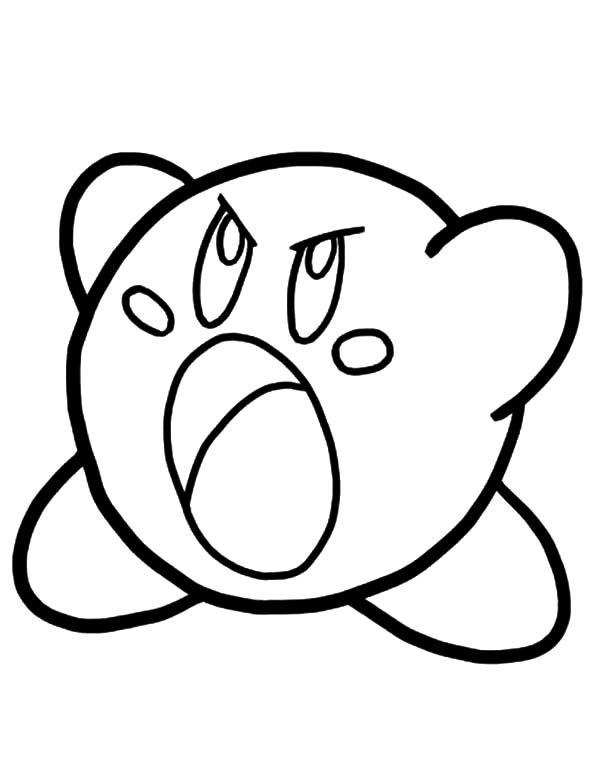 Coloring Pages Of Kirby
