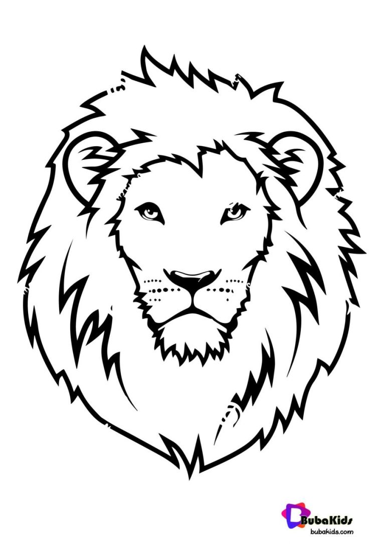 Lion Color Page