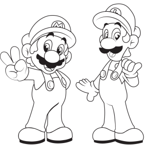 Mario Brothers Coloring Pages Coloring Pages