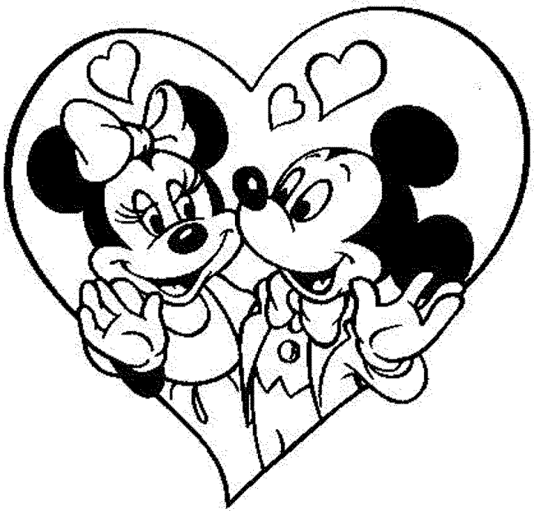 Coloring Pages Minnie Mouse